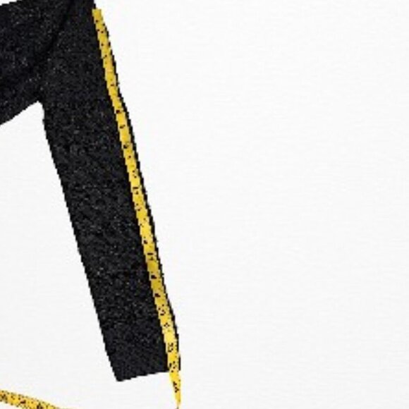 Vintage Missoni Black Zig Zag Chevron Open Front Cardigan Sweater Size 6 - Picture 9 of 15